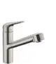 Hansgrohe-HG-Spueltischmischer-150-Focus-M42-Ausziehauslauf-1jet-sBox-edelstahl-optik-71829800 gallery number 1